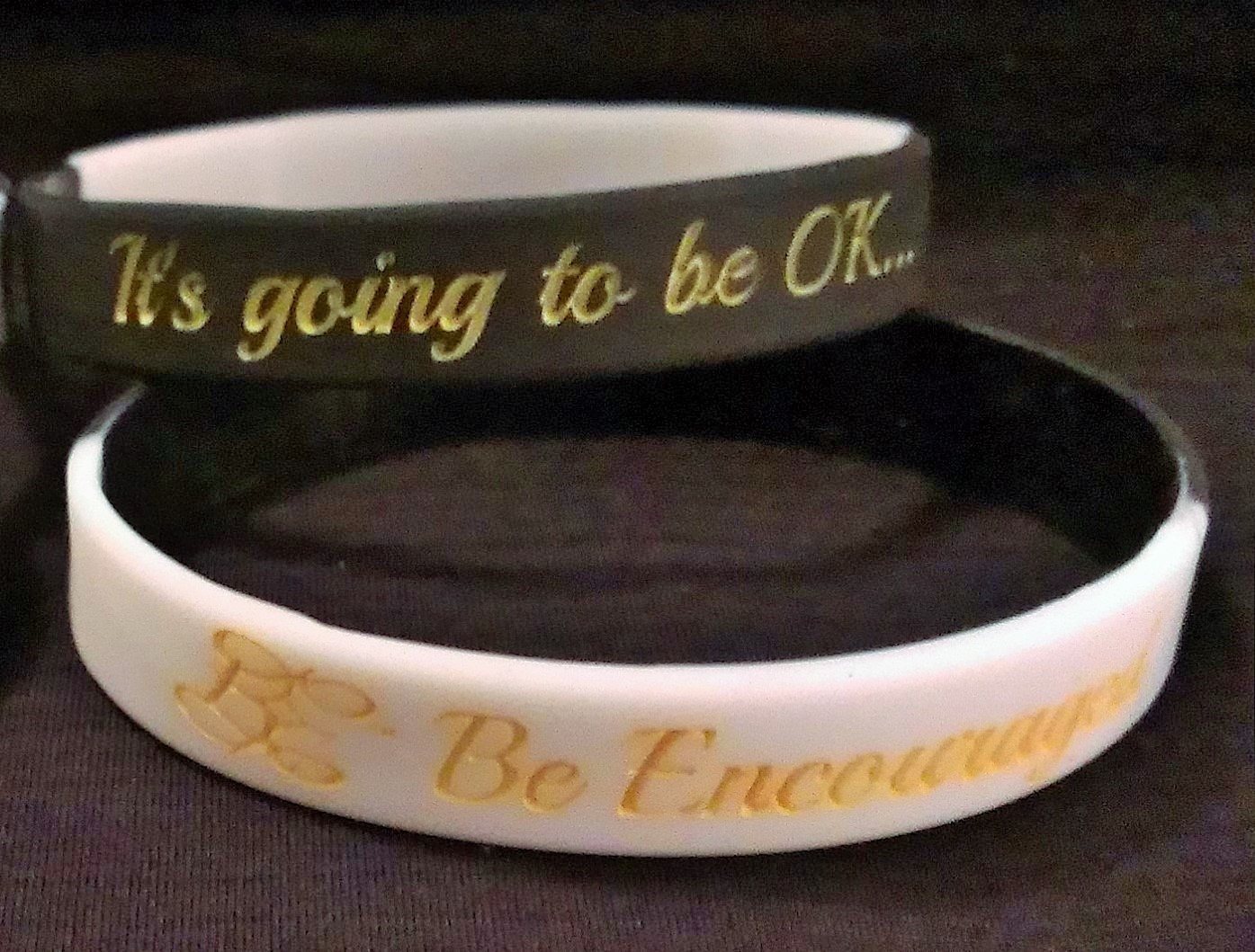 B E Insignia Be Encouraged Wristband - Image 2
